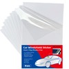 Car Windshield Sticker, Windshield Applicator, Clear Window Cling for Car