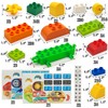 ZHX 155 PCS Classic Creative Building Blocks for Toddlers 3-5,