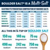 Boulder Salt - Low Sodium - Potassium Magnesium Salt Substitute