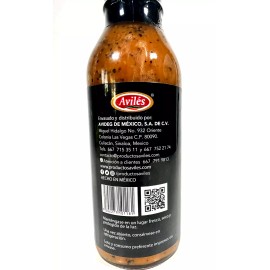 Aviles Salsa P/Alitas Pimienta Limon/Aviles Wings Sauce Lemon&Pepper 355ml/12oz