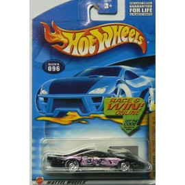 hot wheels black pro stock firebird skin deep series 4/4 96 2001