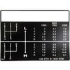Fits Ford 4000 4600 8 Speed Transmission Shift Pattern Decal