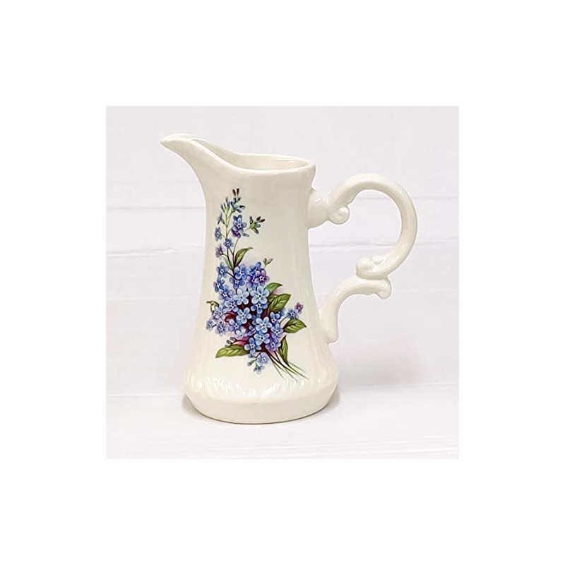 Classic Small Jug - Forget-me-nots Design