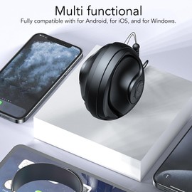 ASHATA Language Translator Earhooks, Bluetooth 5.3 Language Translator Earbuds Real Time, Support 144 Languages Online Translation Wireless Translator Earbuds Device for Travel,