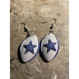 Dallas Cowboys handmade shoe  charm dangle earrings