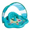 SwimSchool Baby Splash Play Mat with Adjustable Canopy – Inflatable