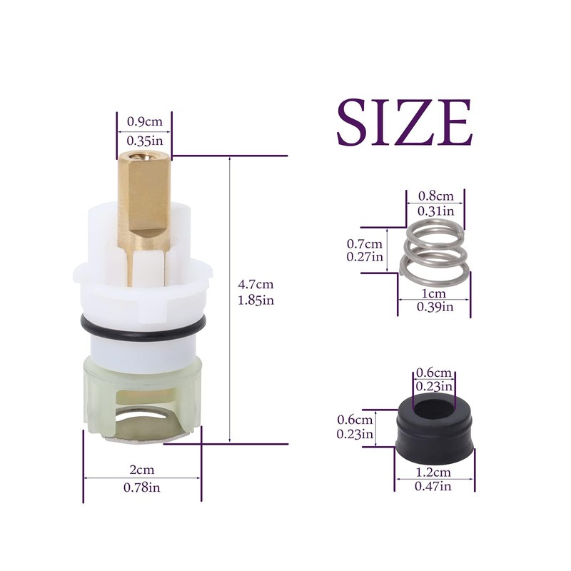 RP25513 Faucet Stem Replacement Kit Compatible with Delta Faucet, with