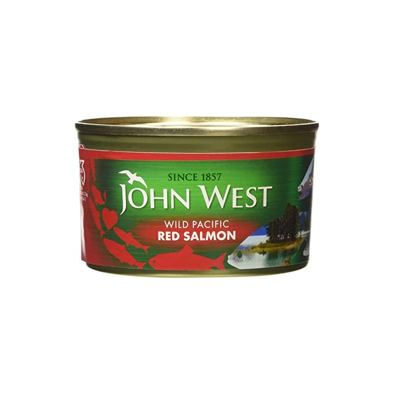 John West Wild Pacific Red Salmon, 213g