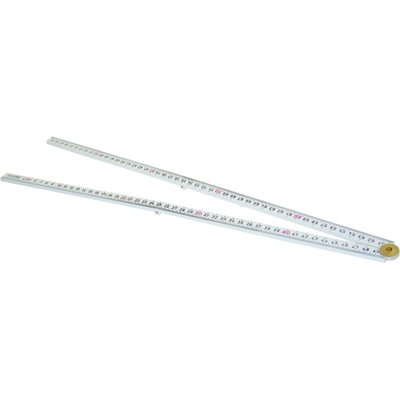 Hultafors 201004"G59-1-4-12 VI" Folding Rule - White