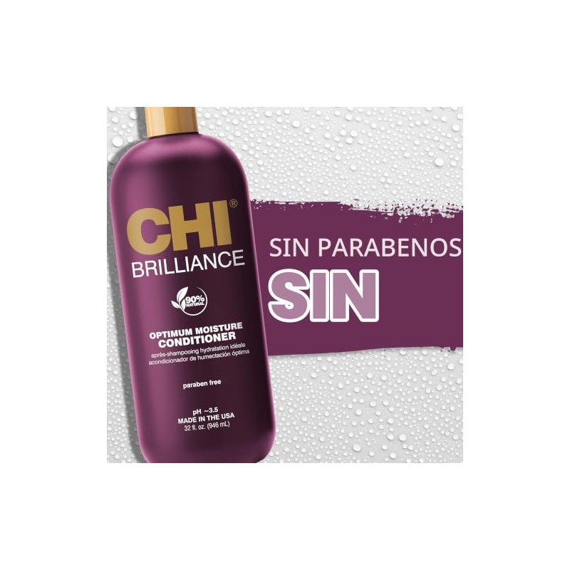 CHI Deep Brilliance Olive & Monoi Optimum Moisture Conditioner 32