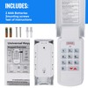 Universal Garage Door Opener Keypad Remote Wireless Keyless Keypad Compatible