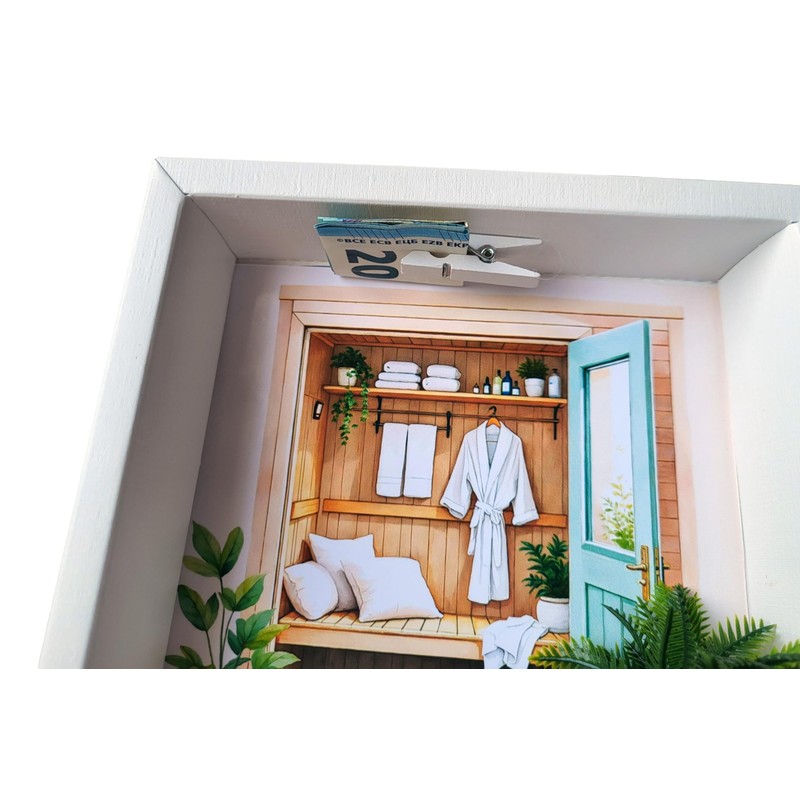 Der kleine Dekoladen Money Gift Box Wellness & Spa Gift