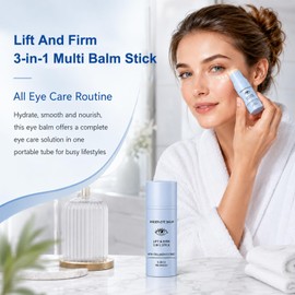 2Pcs Under Eye Balm, Lift & Firm 3-in-1 Multi Balm Stick With Collagen Extract, Eye Care Stick for Dark Circles, Puffiness, and Fine Lines, Hydrating, Smoothing, and Refreshing