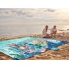 WEKAPO Beach Blanket Waterproof Sandproof Oversized, Extra Large Beach Mat