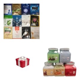 15 Mascarillas Faciales  Exfoliante Frutal Corporal Regalo                                                                                            