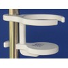 R001K Tool Free Light Weight Drink Holder Snaps to 1"