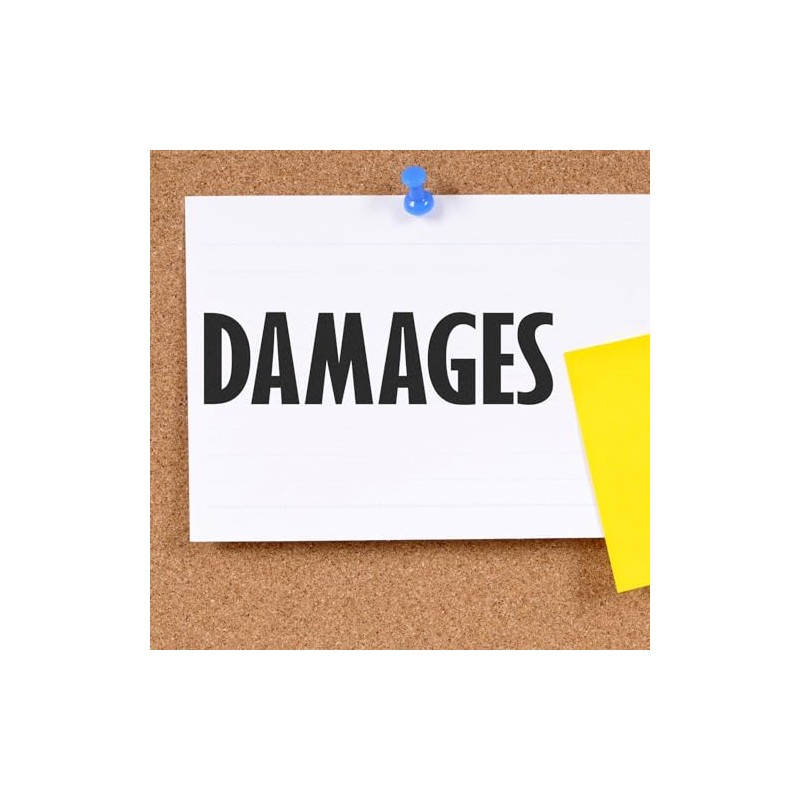 Acorn Sales - Damages Rubber Stamp