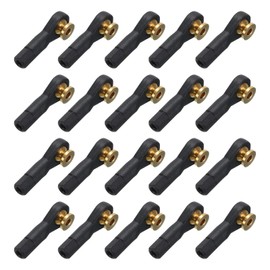 sourcing map M2xL19mm Lever Steering Linkage Tie Rod Ball Head Link Joint End for RC Crawler Car Pack of 20