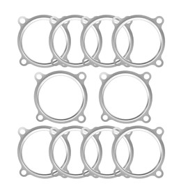DUZFOREI 10PCS Turbo Downpipe Gasket, Turbo Gasket, Replacement for GTX30 GT30 GT35 GTX35 GT2871R GT2540R Turbo