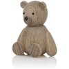 Lucie Kaas Skjode TE01OAS Wooden Teddy Bear 9 cm Oak
