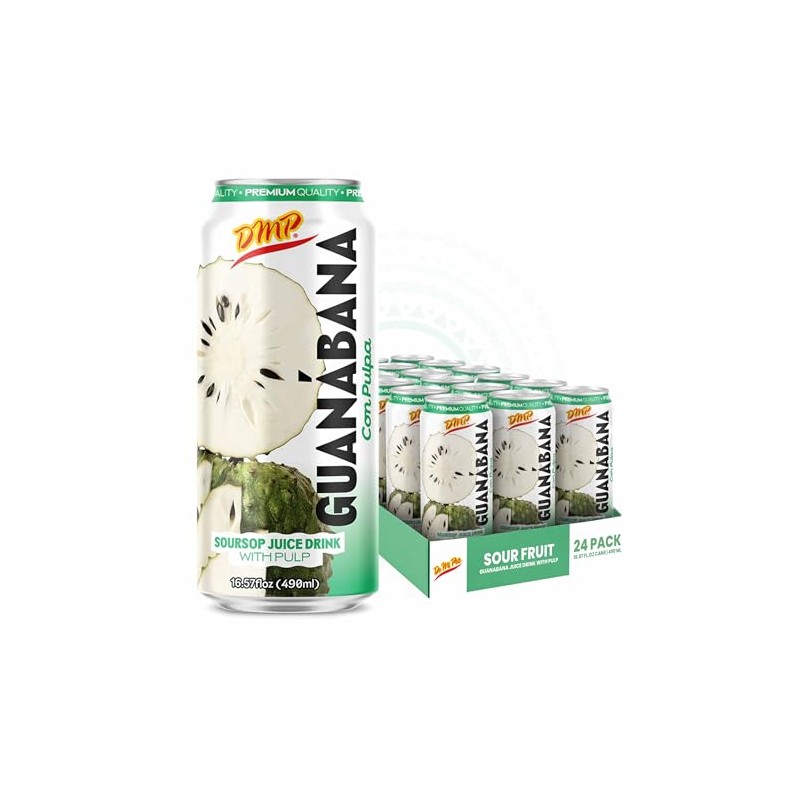 De Mi Pais Soursop - Guanabana Juice with Pulp, Premium