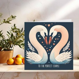 Congratulations Wedding Card - Anniversary Card - To The Perfect Couple