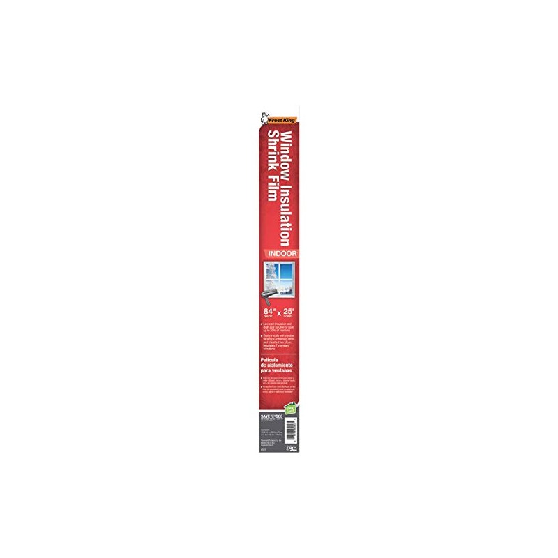 Thermwell V8425 84" x 25' Shrink Wind Film Window Shrink