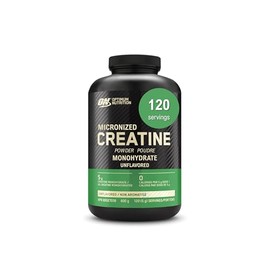 Optimum Nutrition Optimum Nutrition 100% Pure Creatine Monohydrate Micronized Powder, Unflavored, 600g - 120servings (packaging may vary)