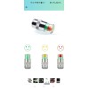 CAR HAPPIGO 8Pcs 2.2Bar 32PSI Car Tire Pressure Monitor Valve