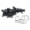 Frankberg Coolant Thermostat with Housing Gasket Compatible with Clio II