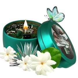 Pay Me Magickal Money Spell Spiritual Candle | Money Candles Real Money Inside | Cash flow Ritual | Soy Candle Non Toxic (Large 16oz)