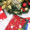 12 Pcs Christmas Themed Cotton Fabric Square Bundles Quilting Cloth