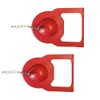 2 Pack Toilet Flapper Replacement Compatible with Kohler Hinge-style parts
