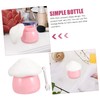 Baluue 5sets Lotion Dispenser Lid Refillable Lip Balm Containers Cosmetics