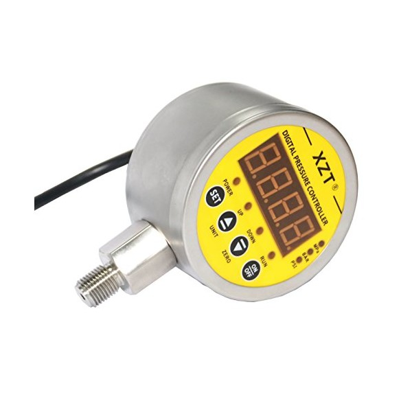 XZT 230PSI 24VDC Digital Pressure Gauge,Pressure Switch Controller,Pressure Sensor with