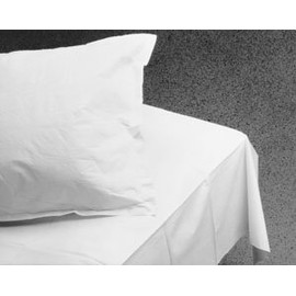 GRAHAM MEDICAL TISSUE DRAPE & BED SHEETS Bed Sheet, White, 40" x 72", 2-Ply, 50/cs (48 cs/plt)