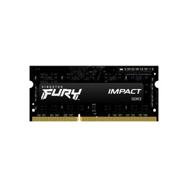Kingston Fury Impact 4GB 1600Mhz DDR3L 1.35V CL9 SODIMM Memoria Gamer Para LAPTOP Color Negro (KF316LS9IB/4)