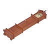 1/12 Dollhouse Miniature Grandfather Clock Wooden Mini Model Furniture Accessory