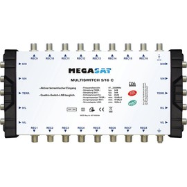 MegaSat 0600192 Multi-Switch 5/16 C Silver