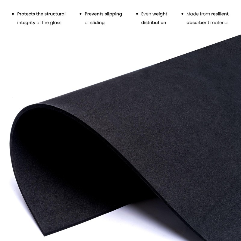 UNS Leveling Mat - 36x22cm | 14.17x8.66in, 5mm - Non-Slip