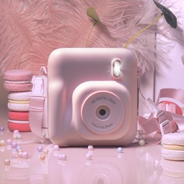 Camkory Newest Kids Camera, Dual-Lens Instant Print Camera, 48MP Selfie Camcorder with Lanyard | 4 Rolls Print Paper | 32GB Card | Safe & Eco-Friendly Design | Perfect Birthday Christmas Toddler Toy Camera for Kids Ages 4-10, Boys & Girls - Color: 12 Rol