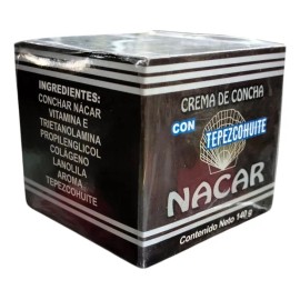 Crema De Concha Nácar Con Tepezcohuite De 140g Momento De Aplicación Día/noche Tipo De Piel Mixta