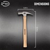 Dead On Tools-20oz Smooth Face Finishing Hammer,(DOH20S15)