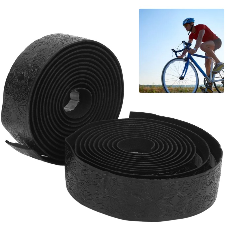 BOLANY Highway Handlebar Strap Lightweight Waterproof Wear Resistant Bicycle Silicone