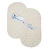 TL Care 2 Pack Waterproof Quilted Playard Changing Table Protector