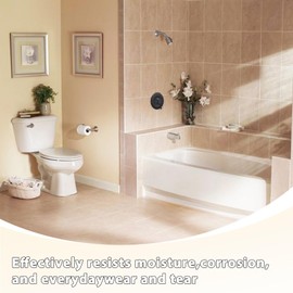 Replacement for Moen T2901BL Gibson Shower, Pressure Balancing Valve Trim Kit for Moen, Shower Valve Trim fits for single handle tub shower, Black Shower