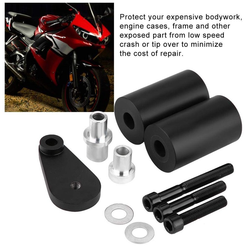 Suuonee Motorcycle Crash Pads Crash Protector, Motorcycle Refit Parts Frame