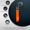 Wevdn Car Key Chain, Fabric Metal Practical Multifunctional Motorcycle Keychain,