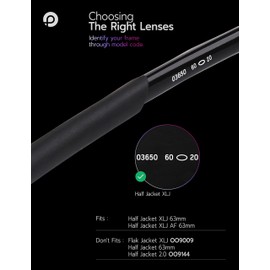 PapaViva Replacement Lenses for Oakley Half Jacket XLJ 63mm Sunglass 24K Gold Polarized