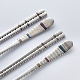 Golden Bell Rainbow Color Laser Spoon Set / 골든벨 무지개 컬러 레이저 부부수저 세트